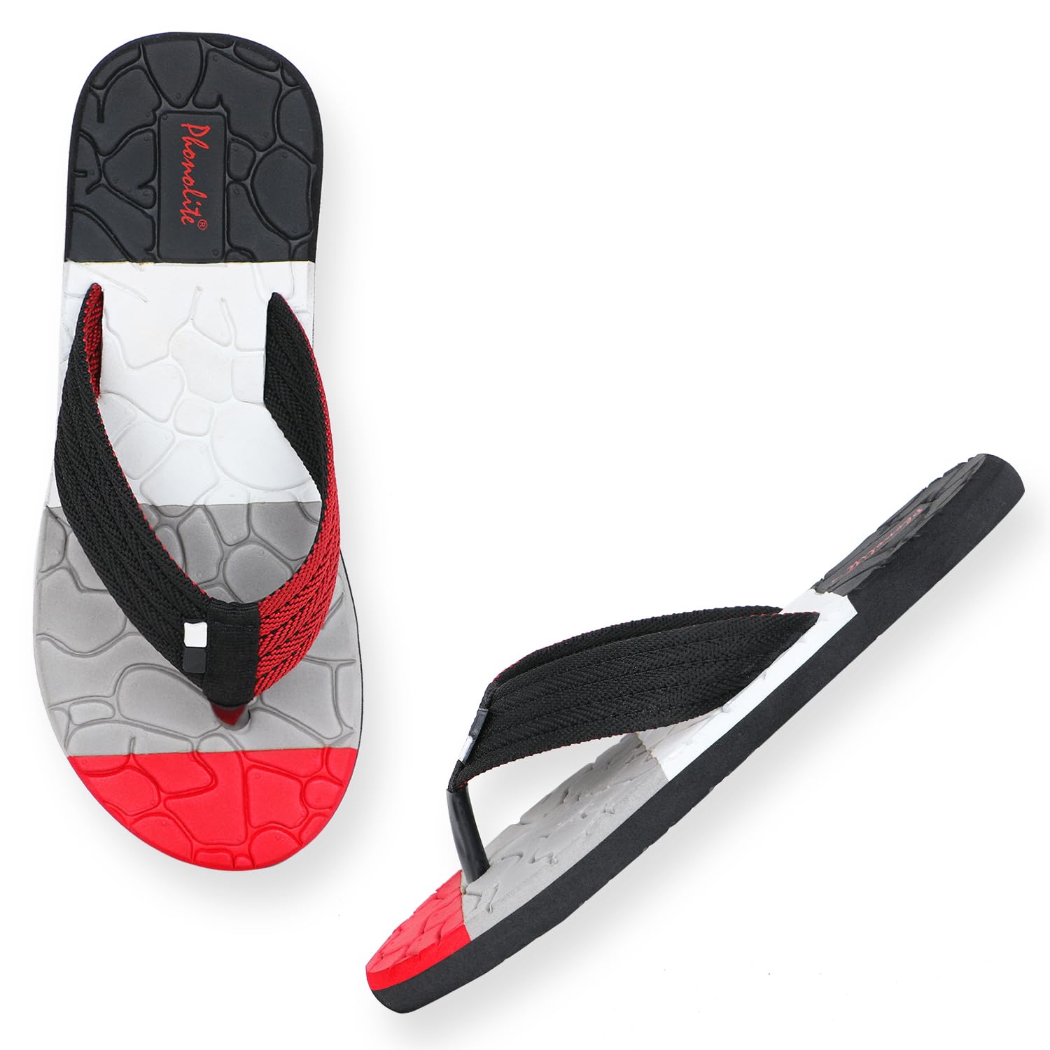 Phonolite Slippers for Men Outdoor & Indoor Comfort Flip-Flop Slippers Lightweight, Comfortable, Non-Slip Stylish Slipper/Sliders for Male Daily Use Men Casual (Pack of 1) (B0CZR2488W) Amazon Price History, Amazon Price Tracker