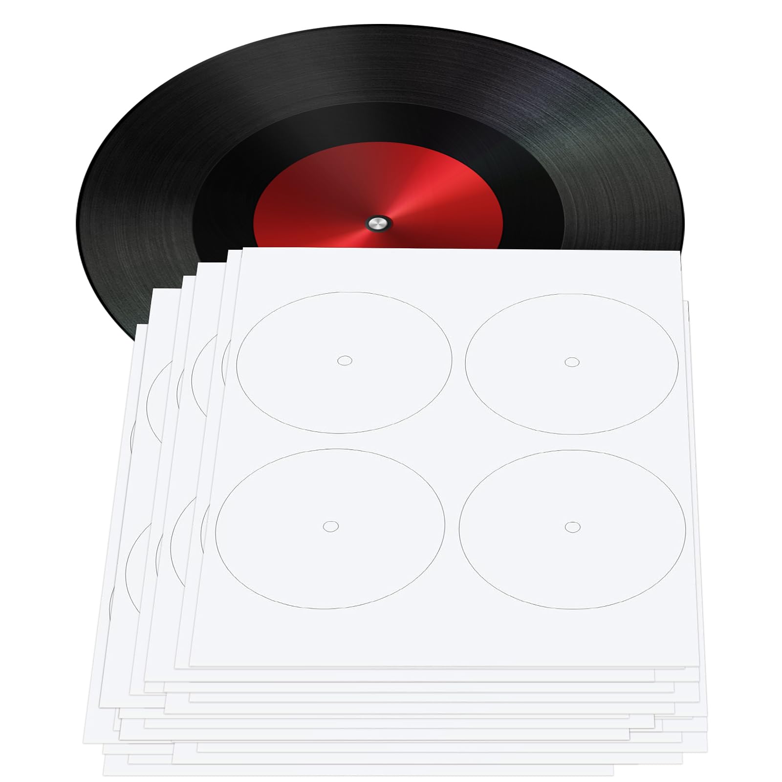 OUTRAGE LPレコード2枚 ステッカー付き Amazon.co.jp: 12インチビニールレコードセンターホール保護用