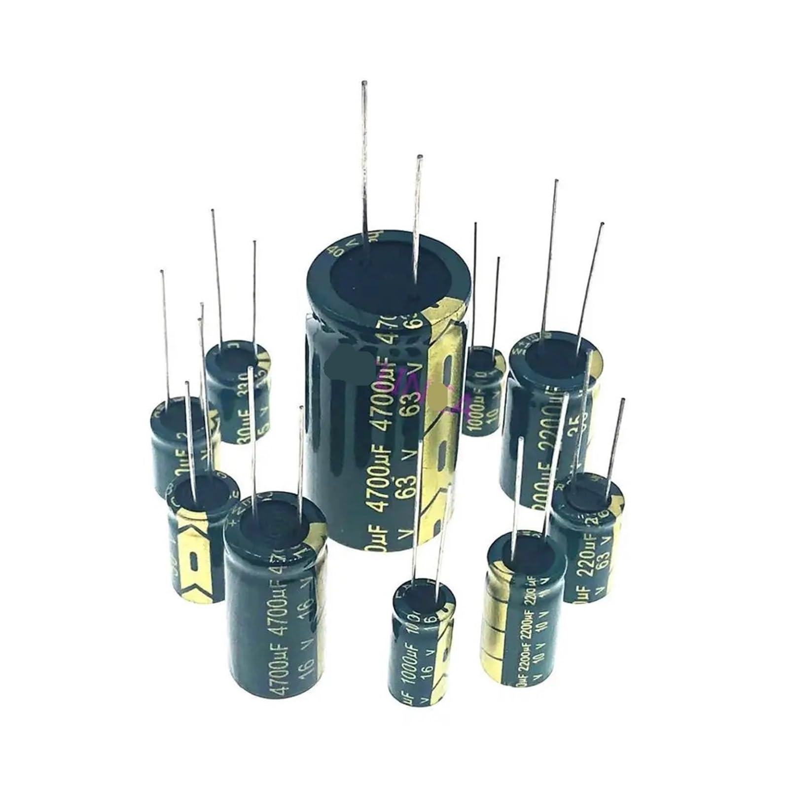 Condensateur 16V 330uF haute tolérance pour réparation durable de carte