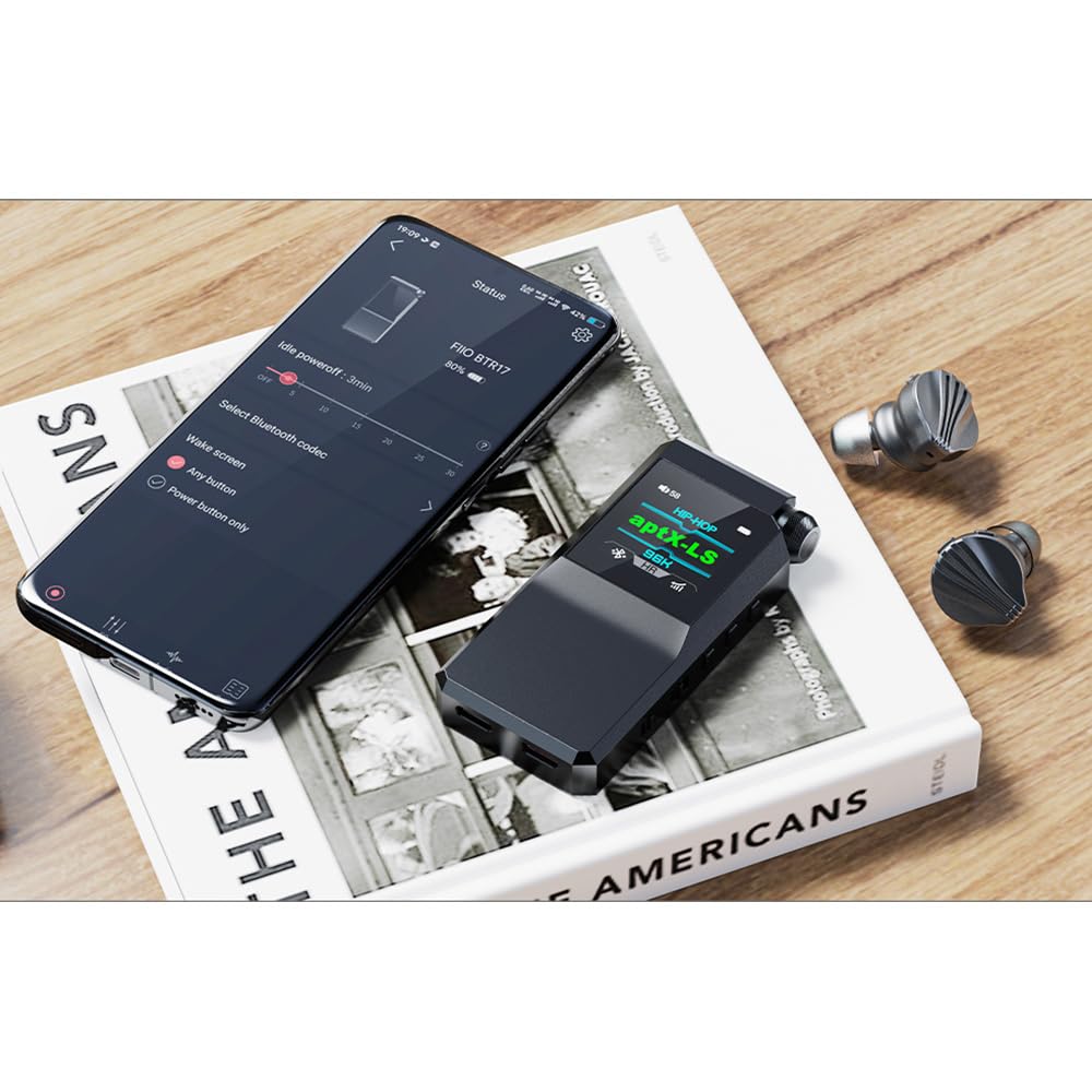Fiio BTR17 新品未開封 ブラック オマケ付（マグネット式充電ケーブル） Amazon.co.jp: 《ロゴ入りクロスプレゼント》FIIO Bluetooth アンプ