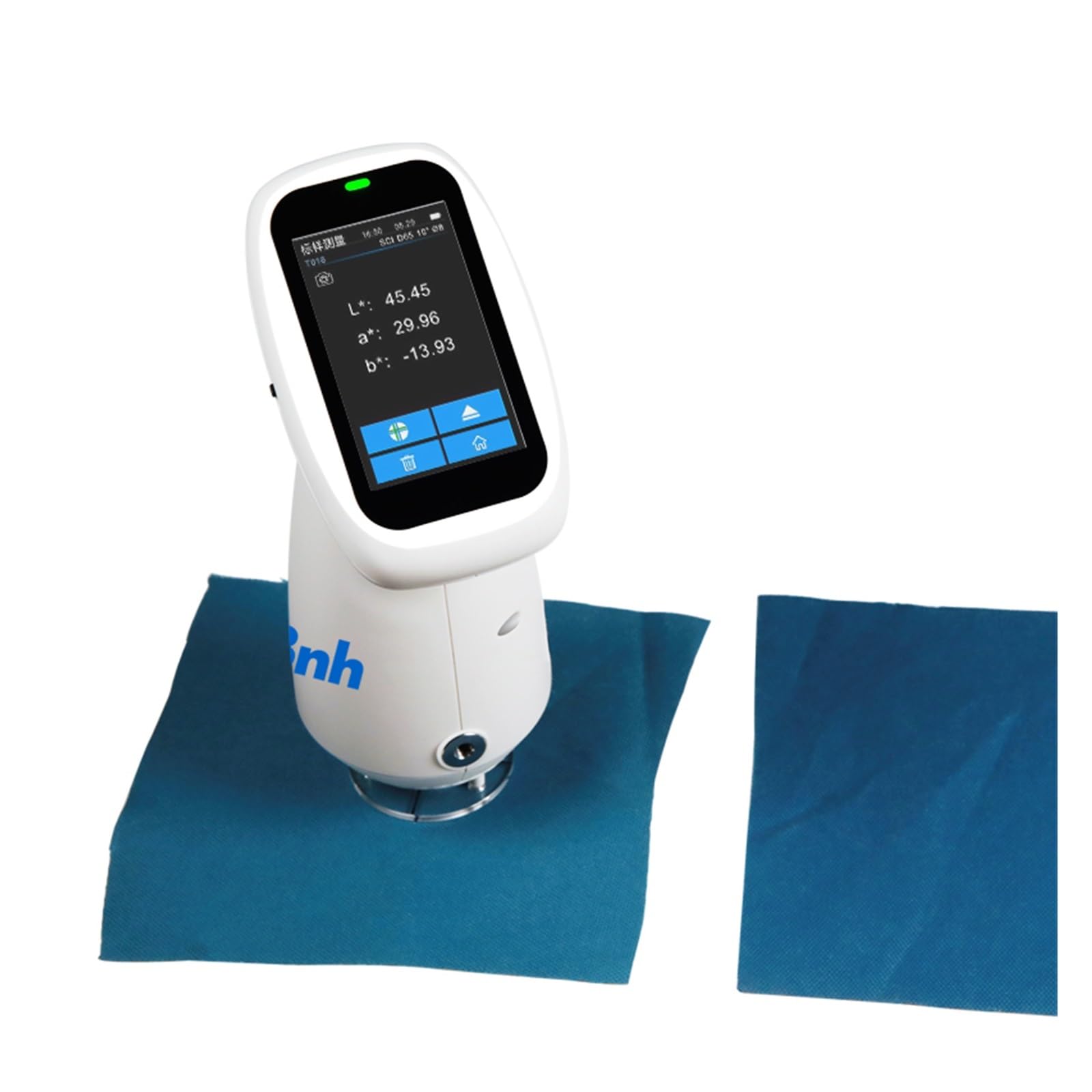 Spektrometer, 3nh Digitales Daten-Farbspektrophotometer, Tragbares Handkolorimeter Aus Edelstahl For Die Laboranalyse, LED-Anzeige