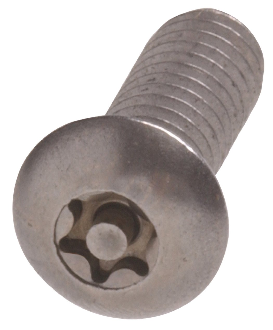 The Hillman Group 45760 1/4-20-Inch x 1-1/2-Inch Star Drive Button Head Machine Security Screw, Stainless Steel