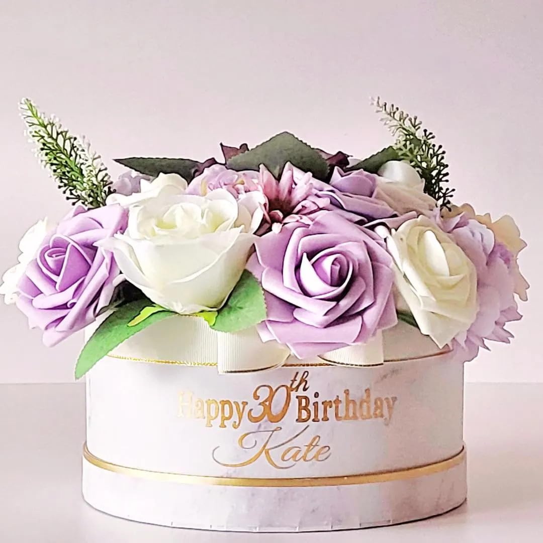 Boîte à chapeau personnalisable pour sublimer la décoration de votre dressing floral