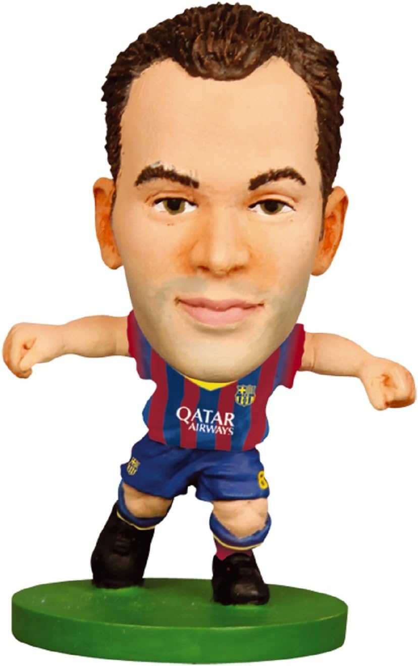 Soccerstarz Barcelona Andres Iniesta Home Kit 2015 Version Figures