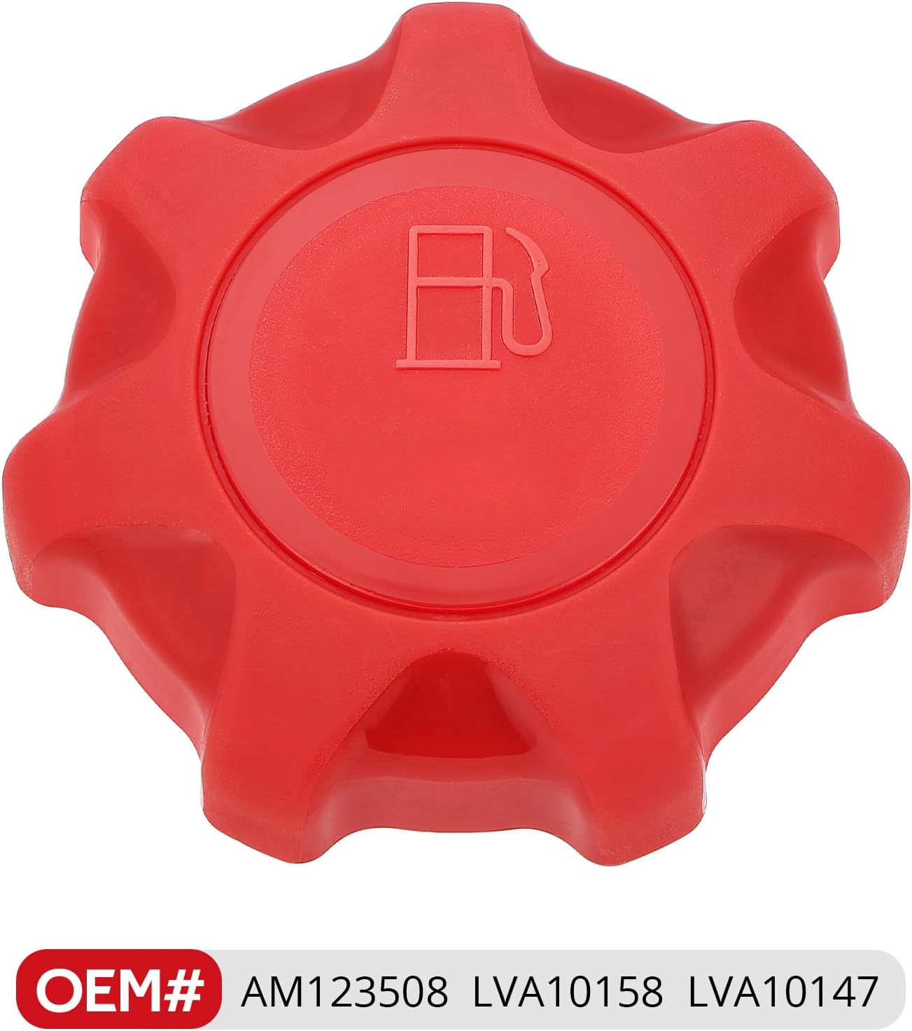 JAVIK Diese-l Cap Fuel Cap Fit for John Deere Tractors Mowers 1445 1565 2020 2210 3245C 4010 4610 4710 489 5076E 5300 5320N 5410 6700 7500 7700 8500 X495 X595 X750,OEM# AM123508 LVA10158