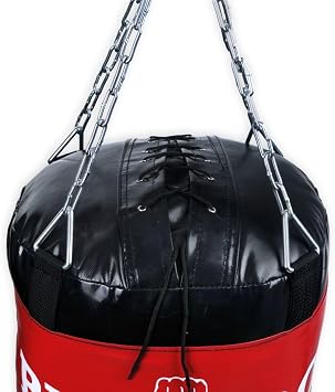 DBX BUSHIDO SPORT Punch Bag Filled with Rubber Granules 140 cm - Box Bag 40 kg - Training Boxing Sports and Kickboxing - Punching Bag (Hook with Granules)