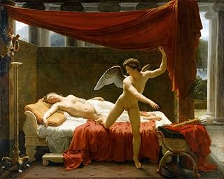 ArtDirect Cupid and Psyche (C.1817) 20x16 UnFramed Museum Art Print Poster Ready for Framing by François-Edouard Picot (French, 1786-1868) - Buy now