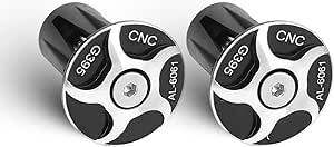 Lenkerendstopfen Aluminium - 2-tlg Set Für Mountainbike & Fahrrad