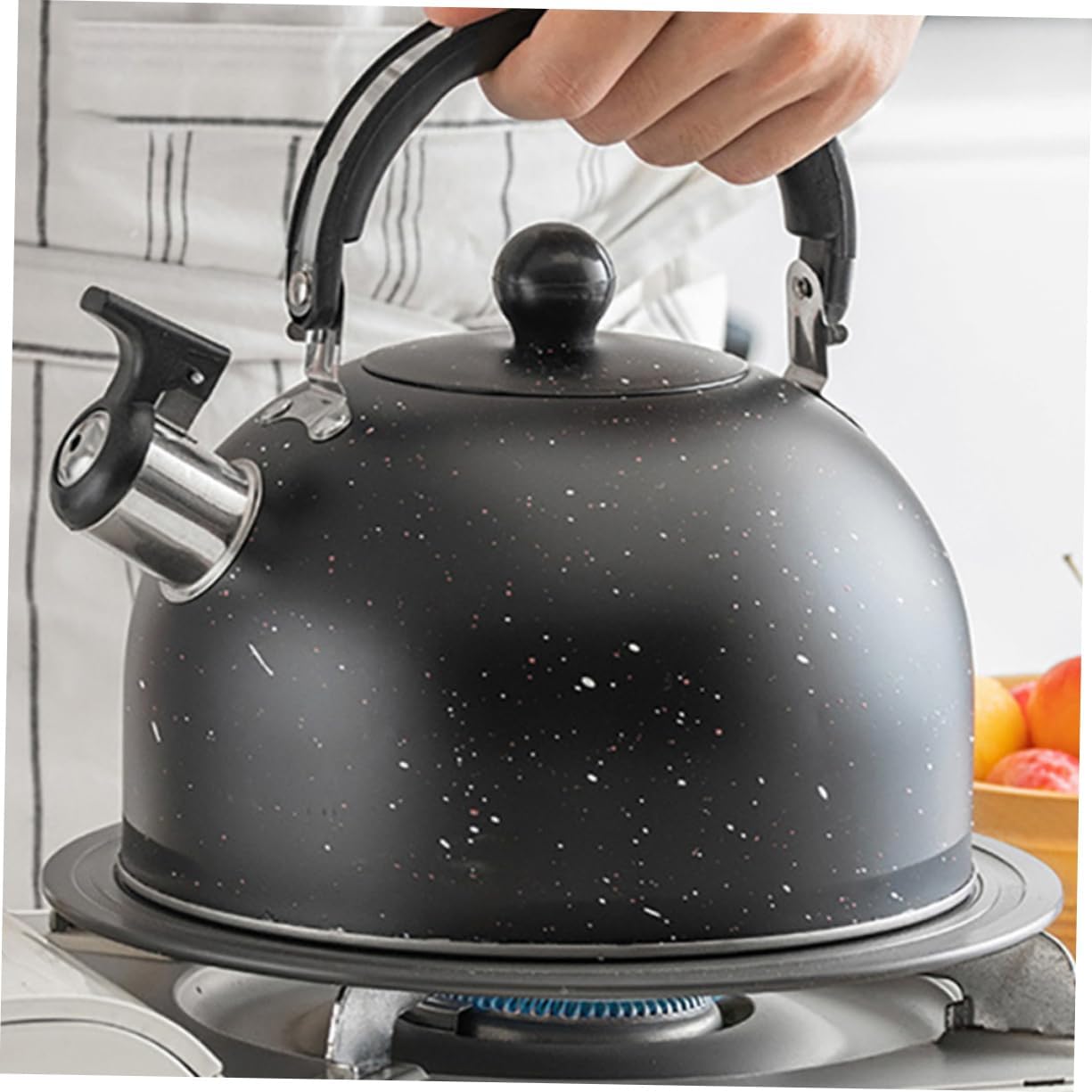 Ciieeo Pot Whistle Boiling Kettle for Stove Stainless Steel Tea Kettle Whistling