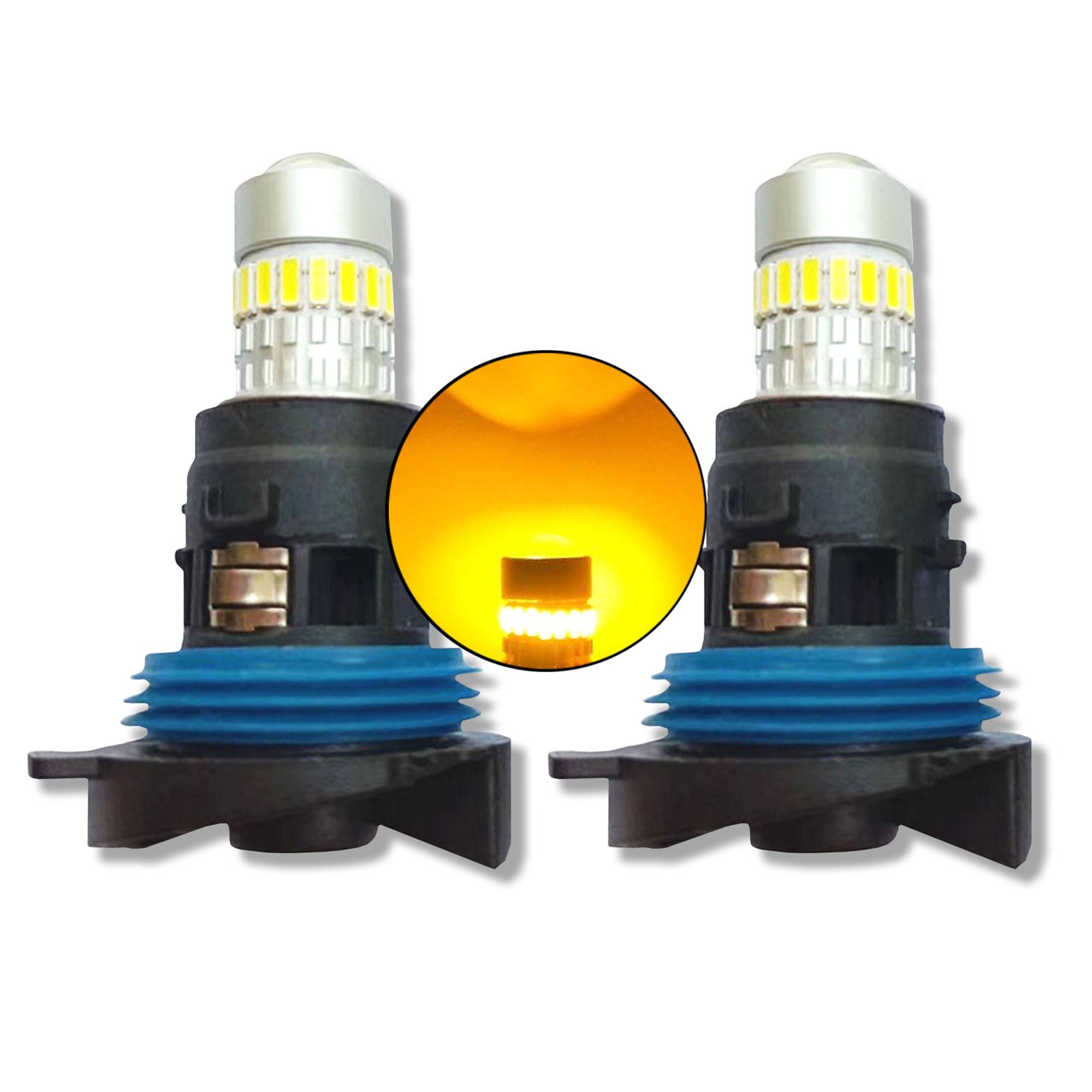 Ampoules LED Canbus HP24W Orange Ambre Pour PSA - Ultra Lumineuses & Sans Erreur | MCK Auto