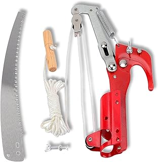 Extendable Tree Trimmer Pole Saw & Pruner Long Tree Pruner Pole Saw Tree Trimmer(Rod not Included)
