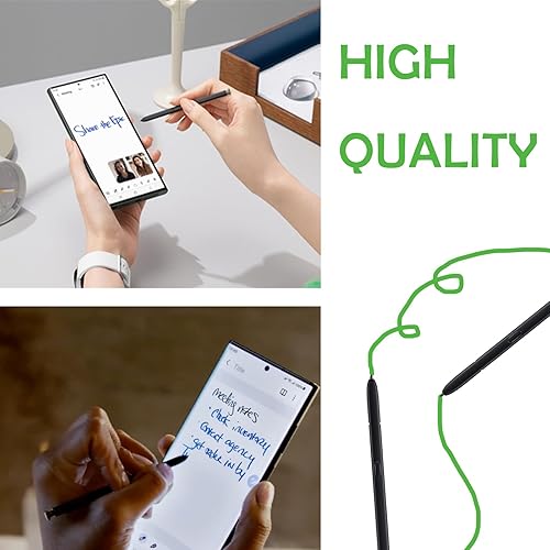 Miniatura 4 de 2 bolígrafos Galaxy S23 Ultra S de repuesto para Samsung Galaxy S23 Ultra Stylus, sin Bluetooth, repuesto para Samsung Galaxy S23 Ultra (verde)
