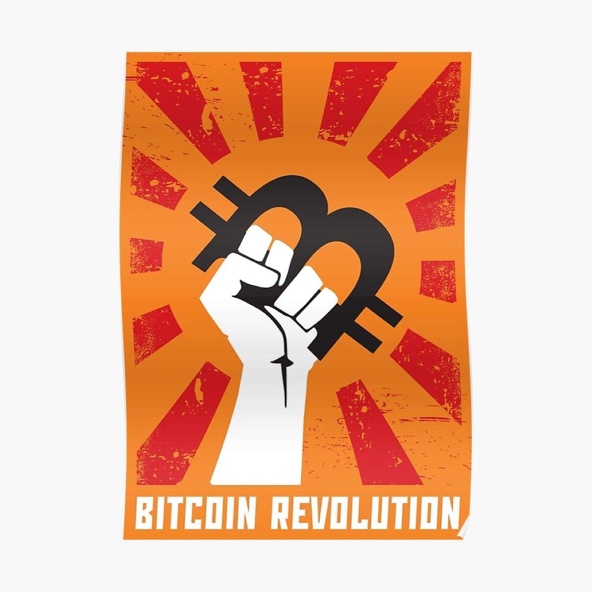 Euphoria Eshop Bitcoin Revolution Symbol Popular Hd Poster 12 X |  Desertcart Seychelles