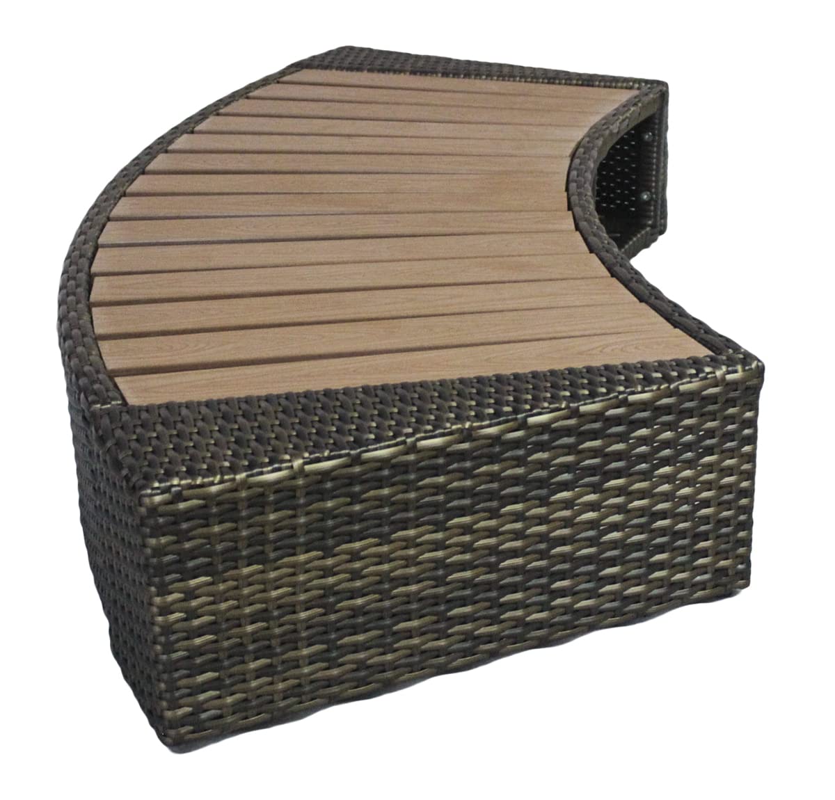 N NETSPA - Arredo Solo - Vita Premium 160 - per Spa - SP-MOB160R - Set di 5 Moduli supplementari per Spa Semi Rigida Vita Premium - Pancs Confortevoli in PVC Tressato - Struttura Alluminio