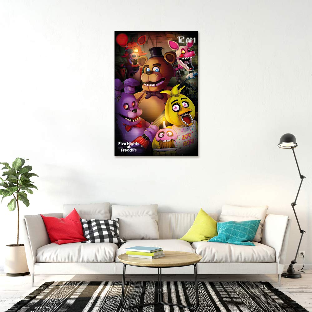 Amazon｜Five Nights at Freddy's - ゲームポスター/プリント(グループ