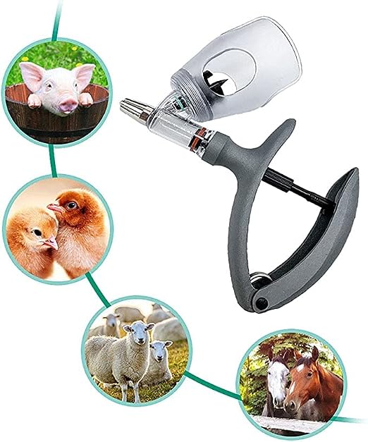 5ml Cattle Syringe Gun Adjustable and Continuous Syringe Injection ...