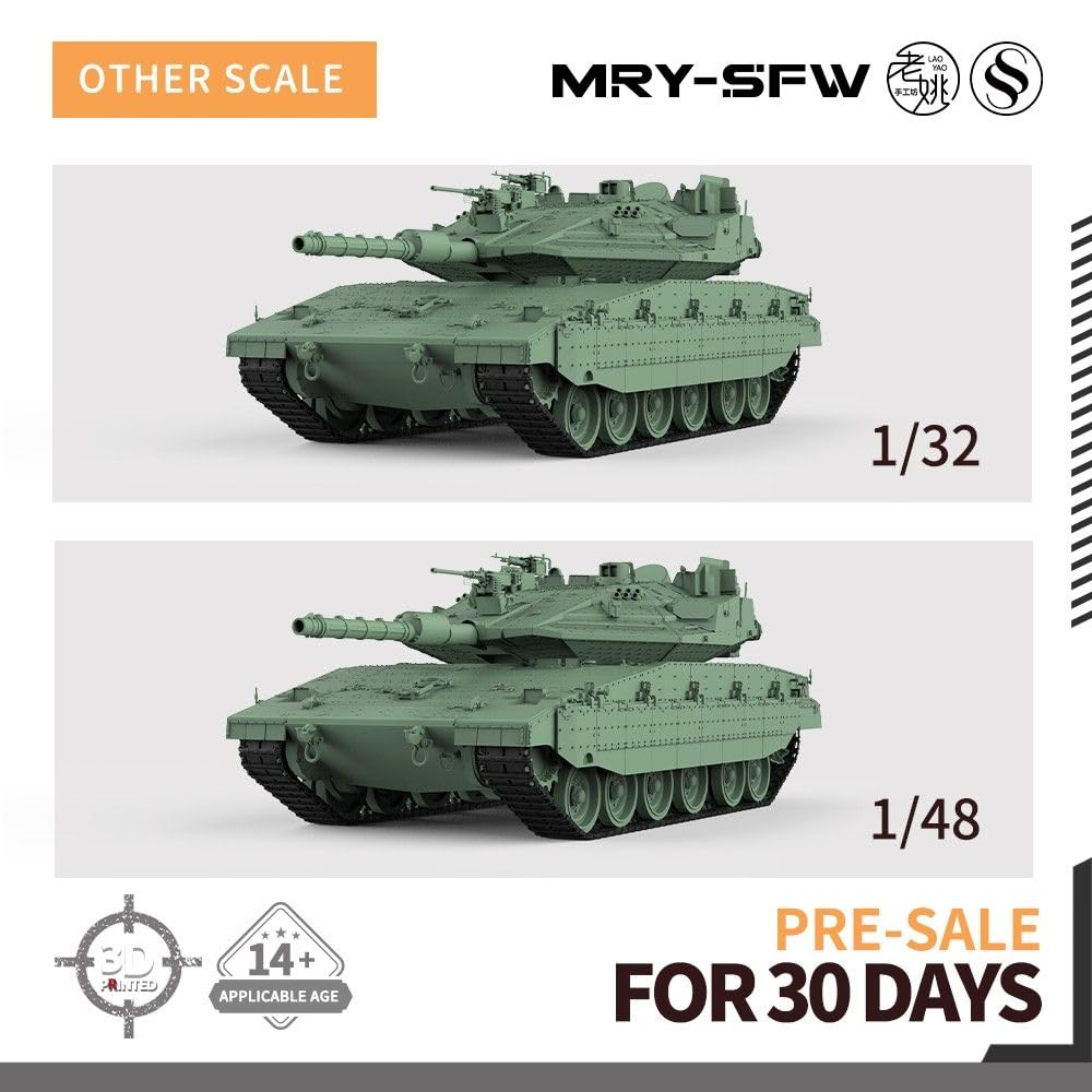 MRY-SFW SS35766 1/35 Maquette militaire Israël Merkava MK.4M Char de combat principal