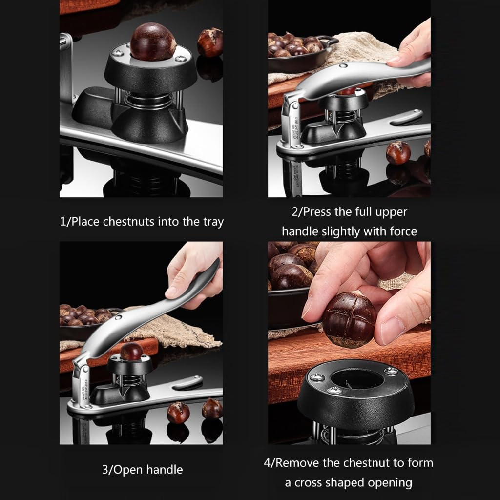 Walnut Pliers Metal Nut Crackers Sheller Nut Opener Kitchen Tool Cutter Gadget image 3