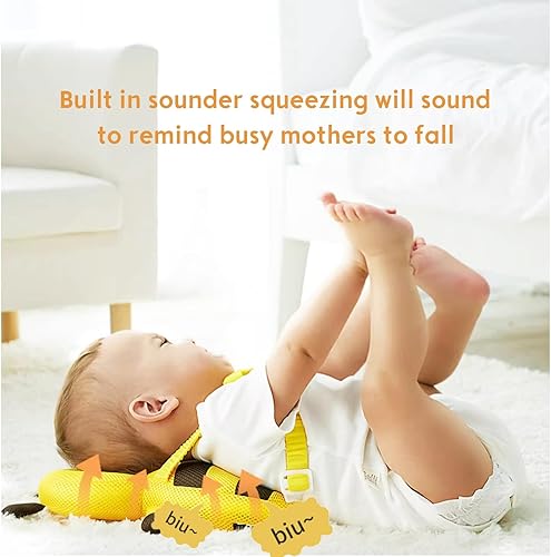 Miniatura 3 de Mochila protectora de cabeza de bebé Bee Soft Landing & Safety Protección contra caídas para bebés gateando y caminando y cojín de espalda caída