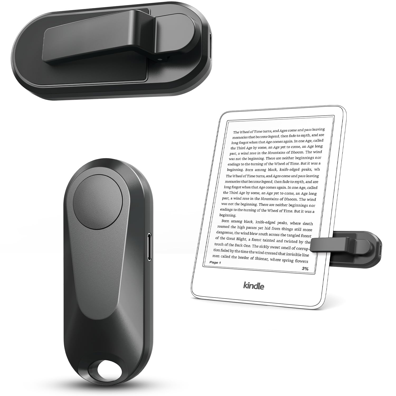 Remote Control Page Turner for Kindle Paperwhite Oasis Kobo eReaders Camera Camcorder Remote Controls Page Turner Clicker for