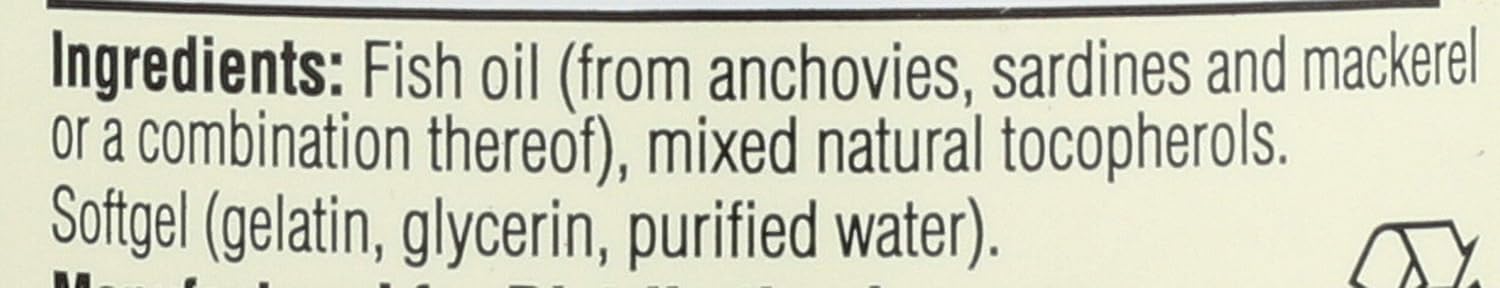 Spectrum Essentials Fish Oil, 1000 mg, 100 Softgels