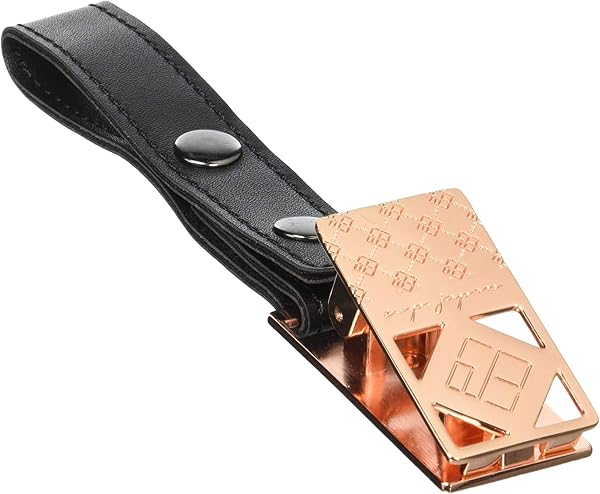 e.x.p.japon シューズクリップ PKG-合皮ブラック 金属製シューズピンチ ベビーカー用 マルチクリップ 1本入り e-scp01pg - 1