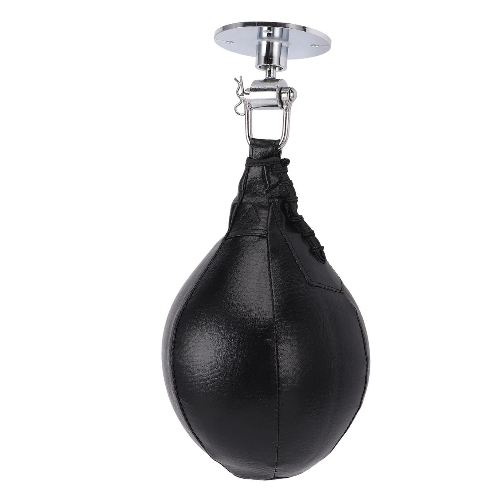 Borsa da velocità in Pelle PU, con Gancio per Cuscinetto Rotante a 360 Gradi e Camera D'aria in Lattice per Allenamento di velocità MMA di Boxe