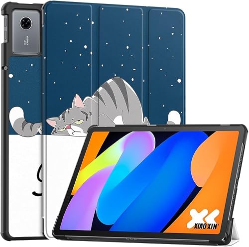 �yQYCyu�zFor Lenovo Tab Idea 11 (TB336ZU/ TB336FU)/ Lenovo Xiaoxin Pad 11 2025�P�[�X�J�o�[11�C���`�C�蒠�^�ی�J�o�[�C PU���U�[�C�ϏՌ����A���h�~�A�S�ʕی�B(�ӑĂȔL)