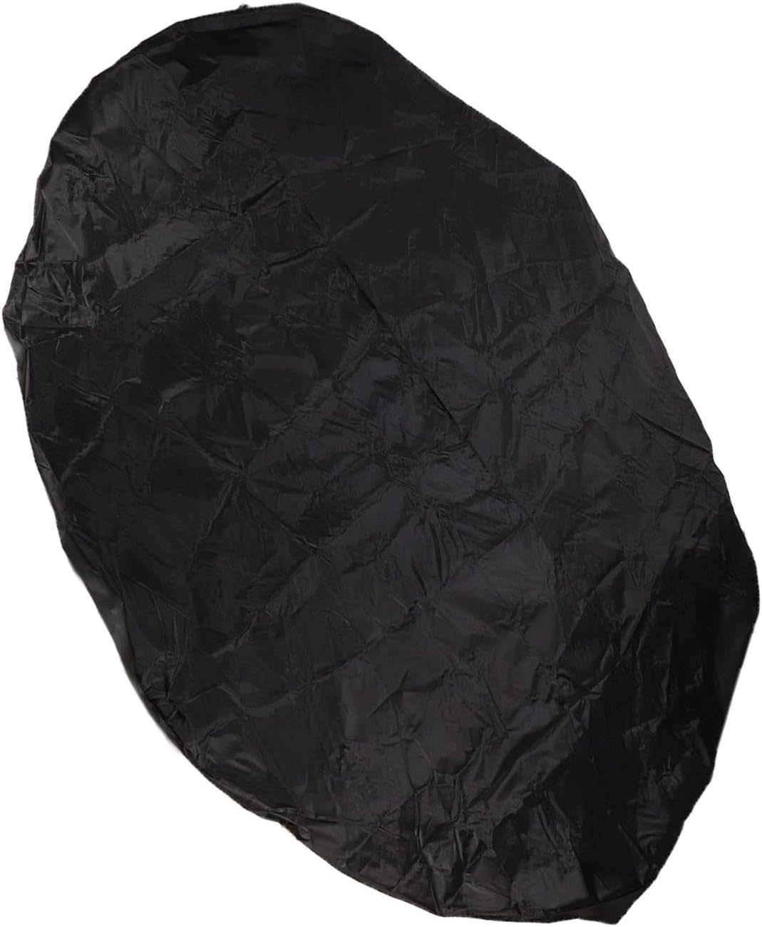 10ft Swimming Pool Cover, Heat Insulation, Black Round Oxford Cloth Winter Pool Cover with Convenient Storage for Barbecue Grill