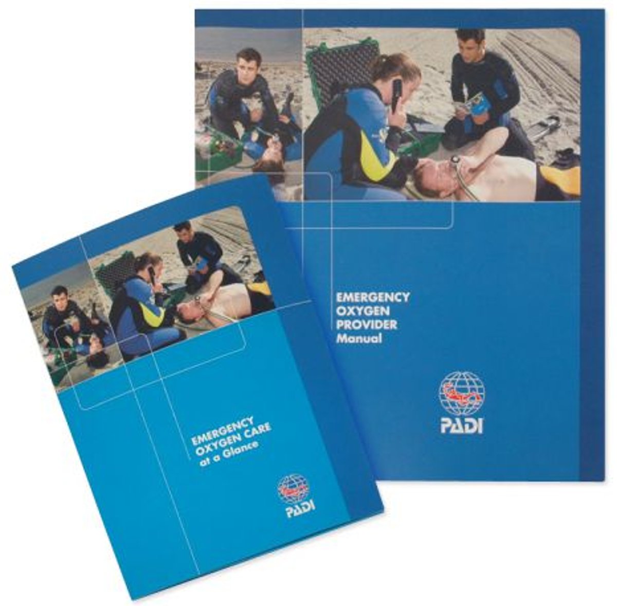Padi 60032 Emergency Oxygen Care Provider Book EFR, Scuba Dive First Aid, Scuba Dive Emergency, Authorized Dealer Full Warranty