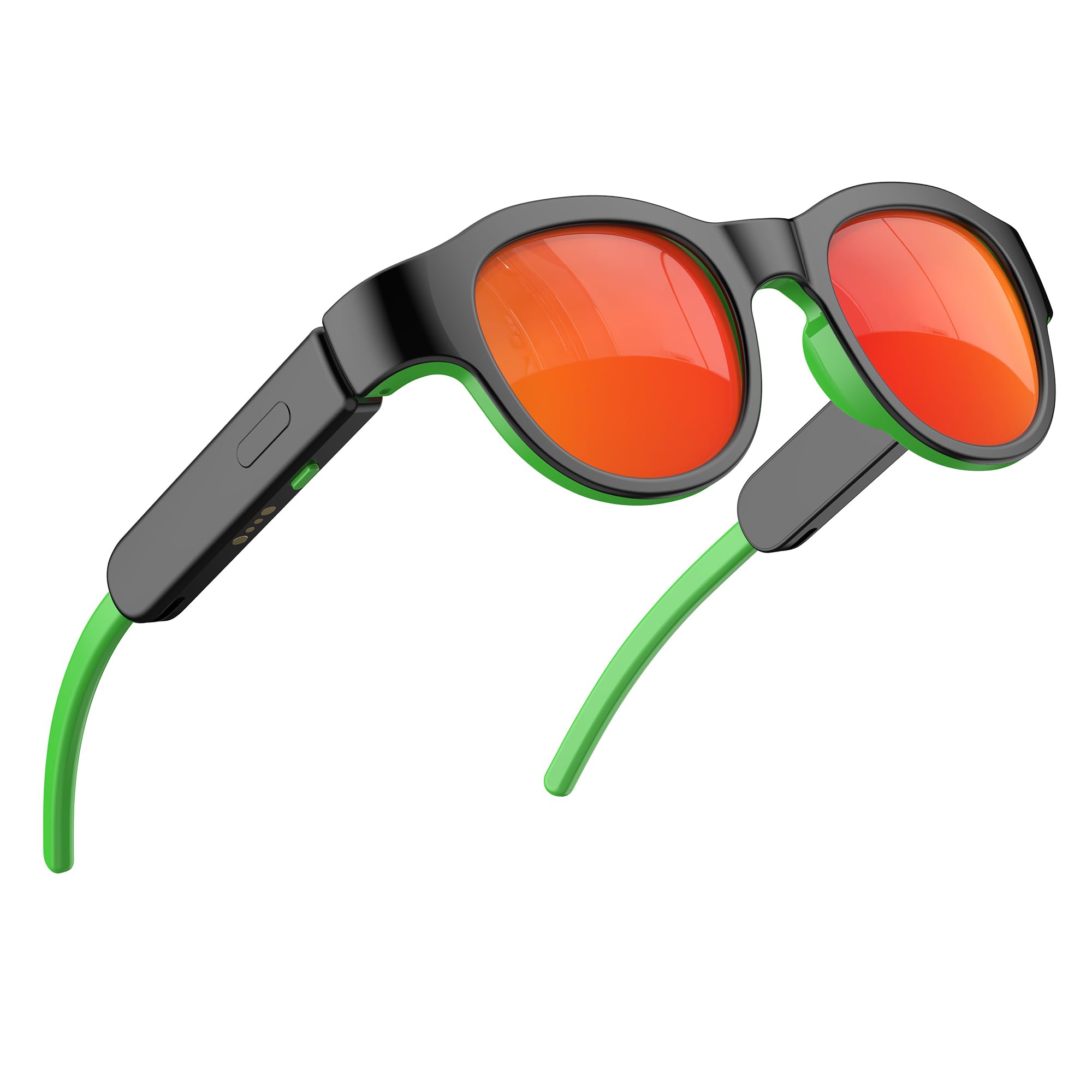 Smart Bluetooth Sunglasses for Kids, Red