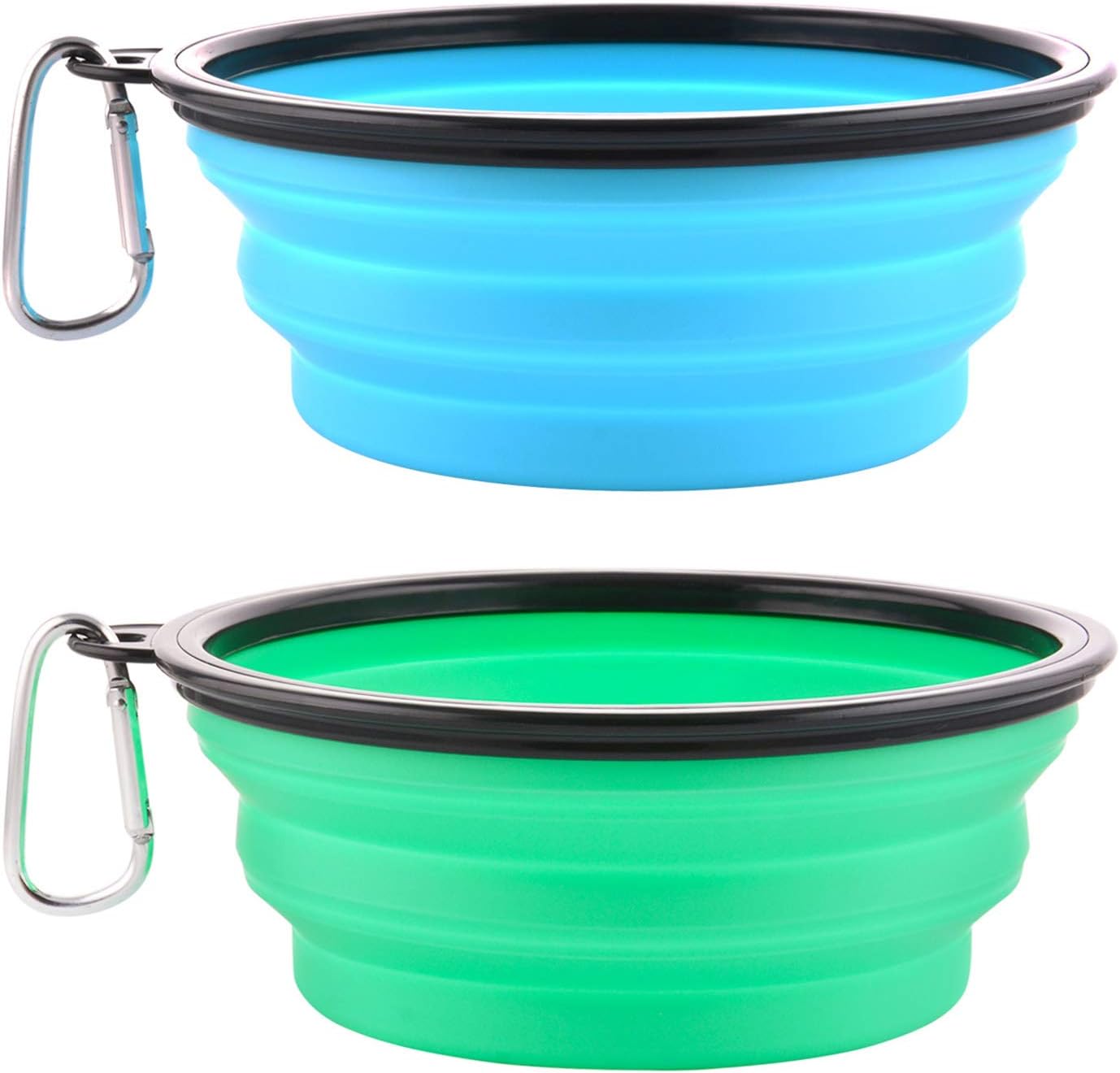 Pet Supplies 34oz Collapsible Dog Bowls (2 Piece) + 21" x 14.8" Dog