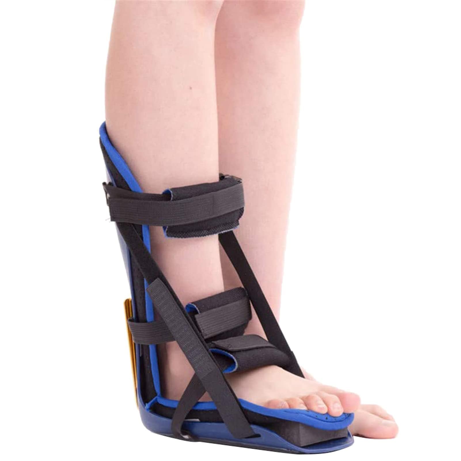 Férula nocturna para fascitis plantar, soporte suave para piernas, inmovilizador ortopédico para dormir, bota elástica para espolones de talón, dolor de pies, inflamación de Aquiles para
