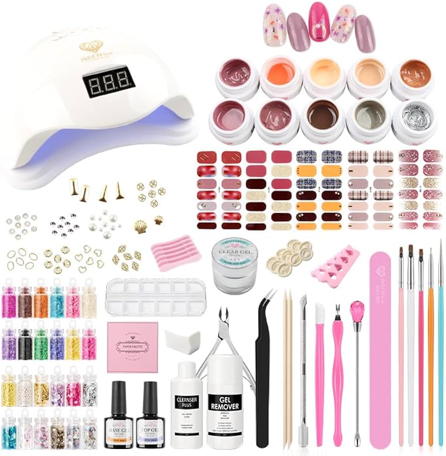 Amazon | プチプラ公式【オフィス】超特盛295点ジェルネイル ジェル