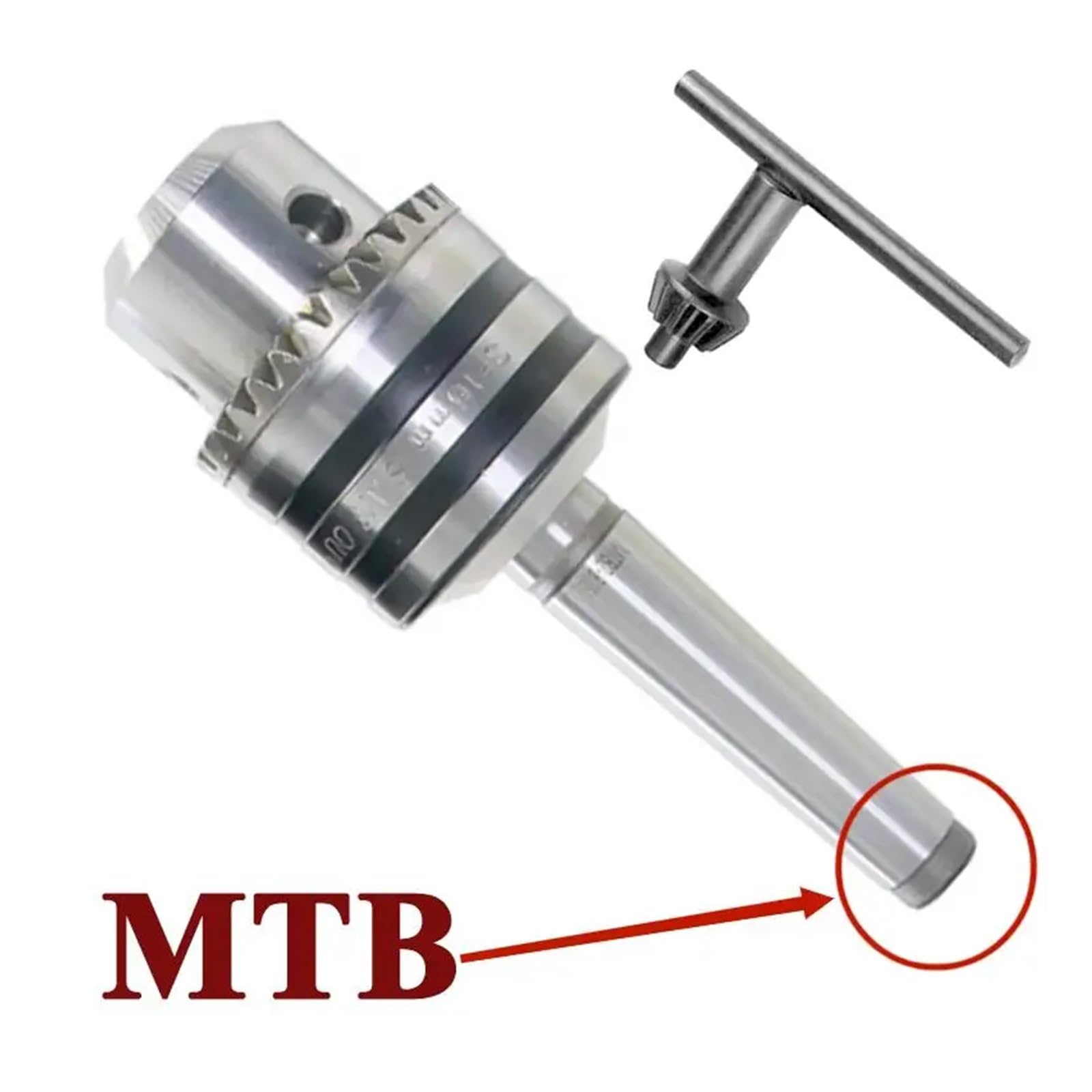 Narzędzia tokarskie B10 B12 B16 B18 0.6-6/1-10/1-13/3-16/5-20mm uchwyt wiertarski Morse'a uchwyt wiertarski Arbor tokarka CNC wiertarka(MTB,MT4-B16 (3-16mm))