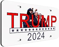 Vista 76 de JASS GRAPHIX Placa de matrícula personalizada con la bandera estadounidense de línea amarilla, homenaje personalizado a despachadores y operadores