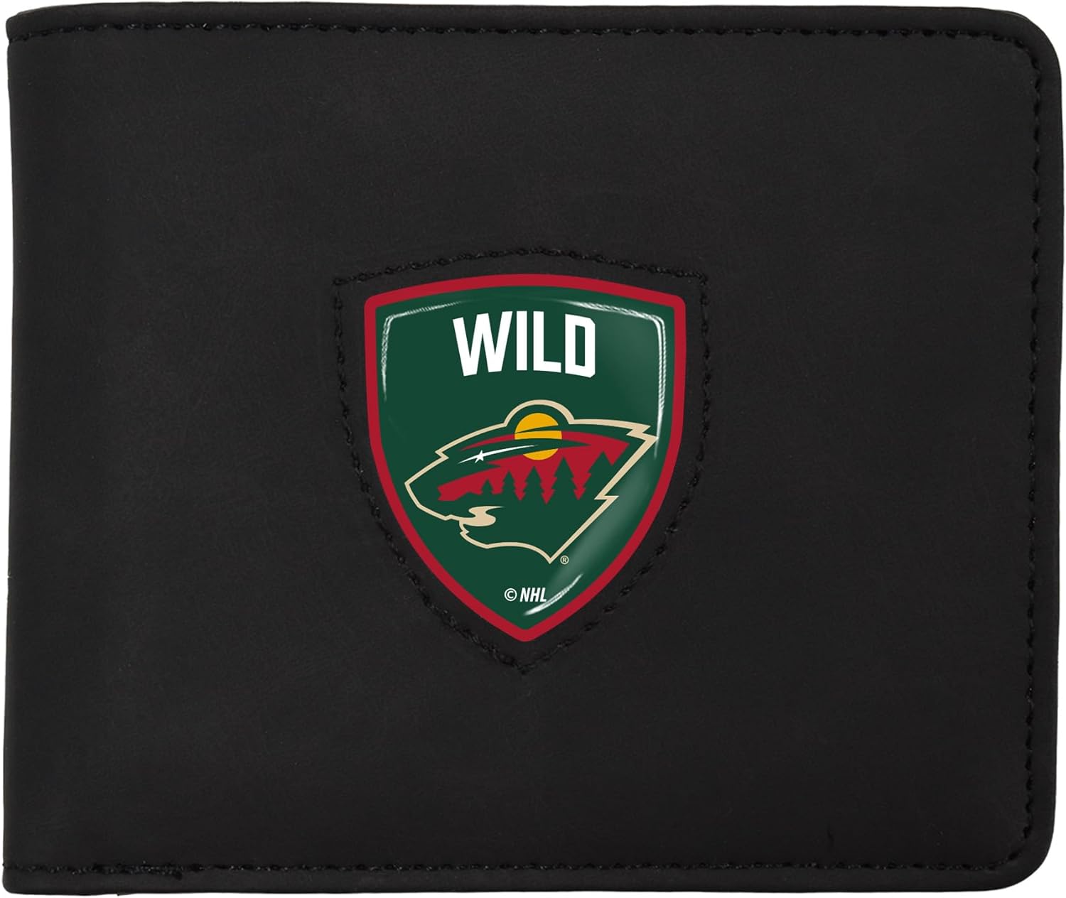 Littlearth NHL Shield Wallet - Officially Licensed Teams In Black & Brown Colors