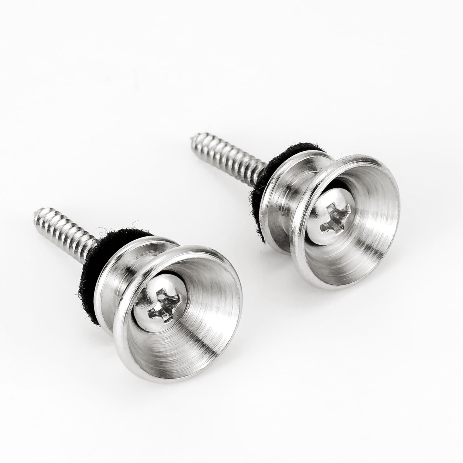 Stap Button Vintage Strap Buttons Flat Head Guitar Bass 11.75mm 1 Pair Vintage ...