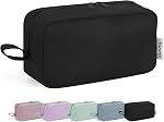 Narwey Petit sac de maquillage mignon à carreaux pour les sacs de maquillage de Purse Femmes avec des comparaisons Voyage Mini Sac cosmétique Organisateur de poche zippée pour les adolescentes (Mint Green Checkerboard, Small)