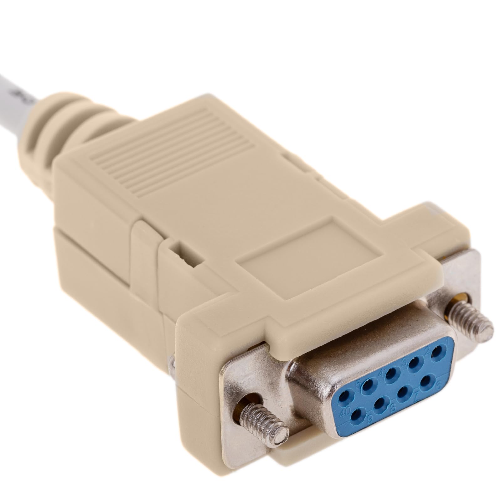 BeMatik - Cable Serie Null-Modem 10m (DB9-M/H)