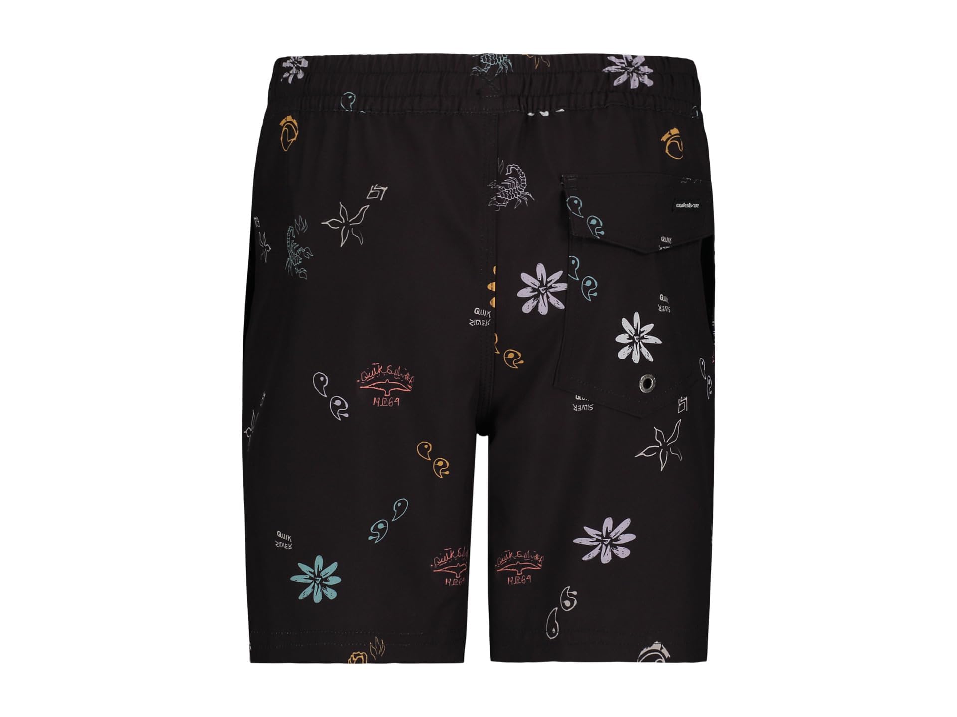 Quiksilver Surfsilk Mix Volley (Big Kids) Pantalones Cortos para Niños