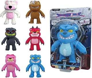 SUNNY, Stretchapalz, Bonecos Elásticos, Evil Bear, Pacote Sortido