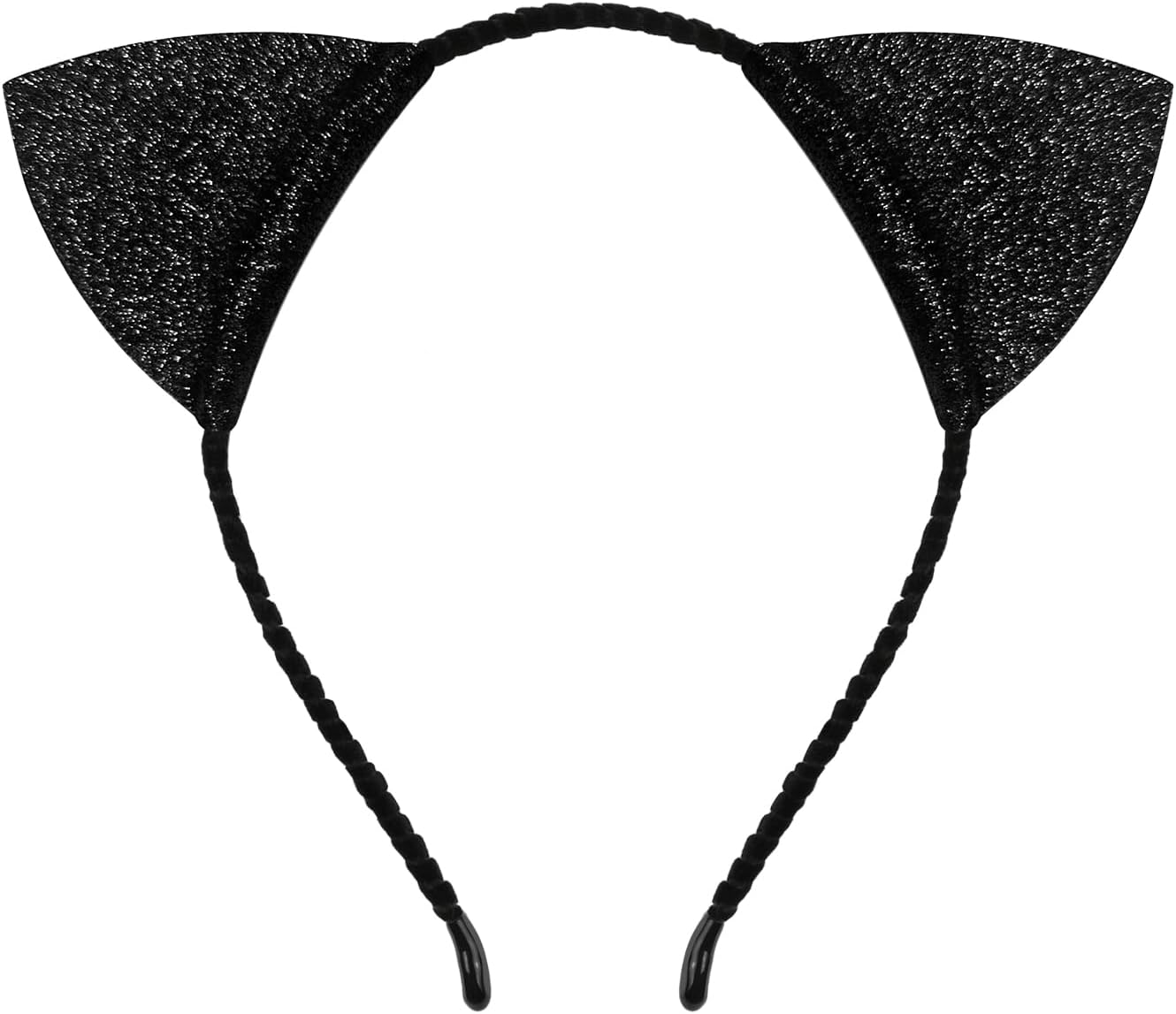 Ds. DISCTINCTIVE STYLE Glitter Fancy Cat Ears Headband for Girls Party Cosplay Dressup