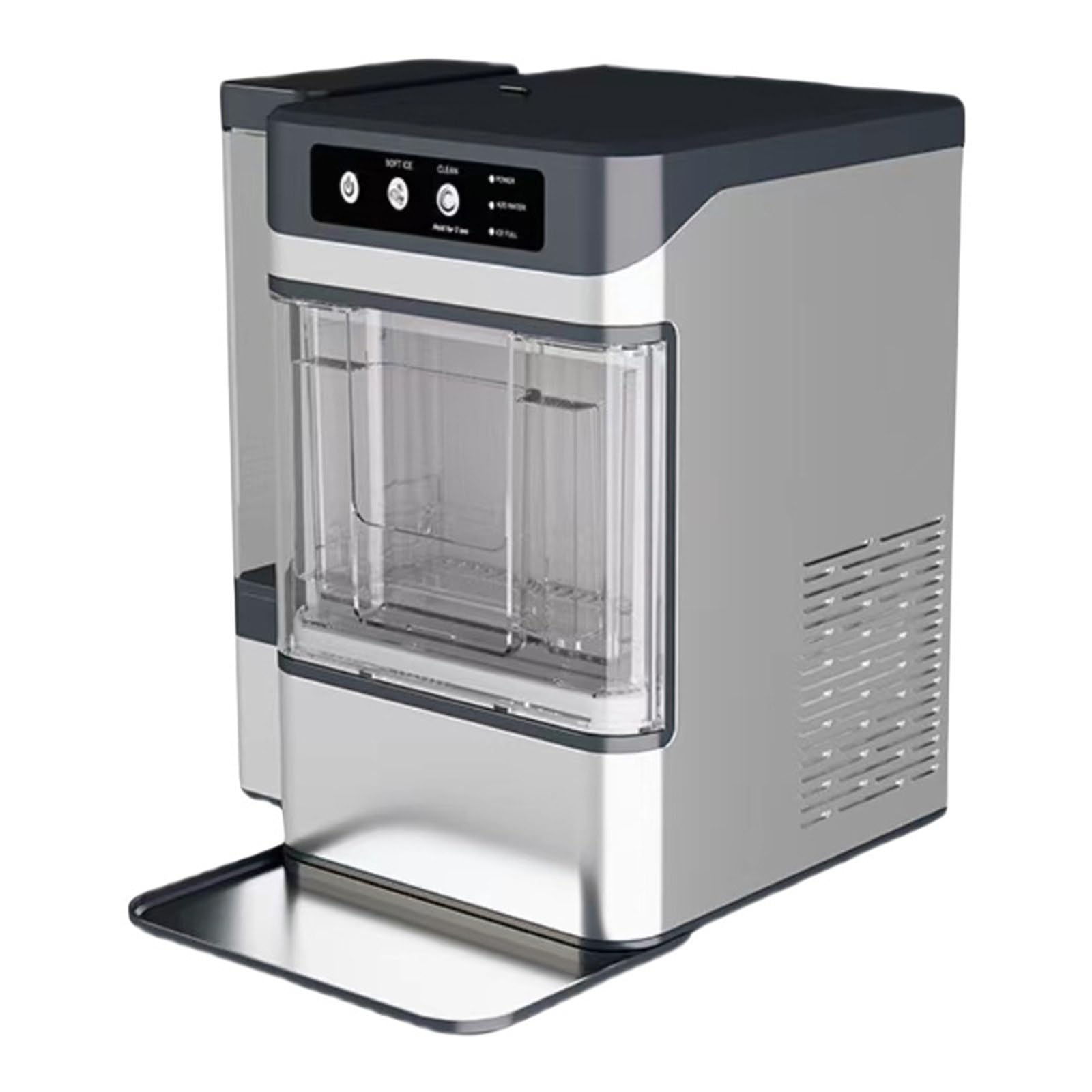 Machine à glaçons à granulés portable 17kg pour bar, cuisine et réservoir 3L