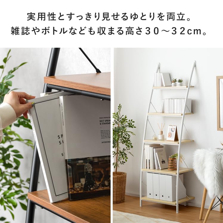 ラダーシェルフテレビ台本棚ディスプレイ棚キッチンボード