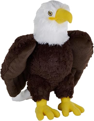 Miniatura 1 de Wild Republic Cuddlekins Eco Bald Eagle, animal de peluche, 12 pulgadas, juguete de peluche, botellas de agua recicladas, ecológicas