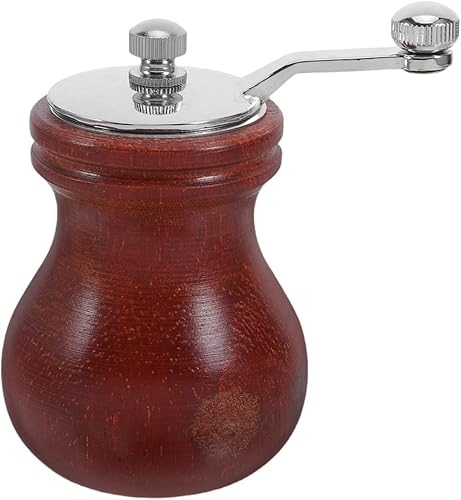 Molinillo de sal de pimienta manual de madera, núcleo de cerámica marrón claro, herramienta de molienda recargable para sal marina del Himalaya,