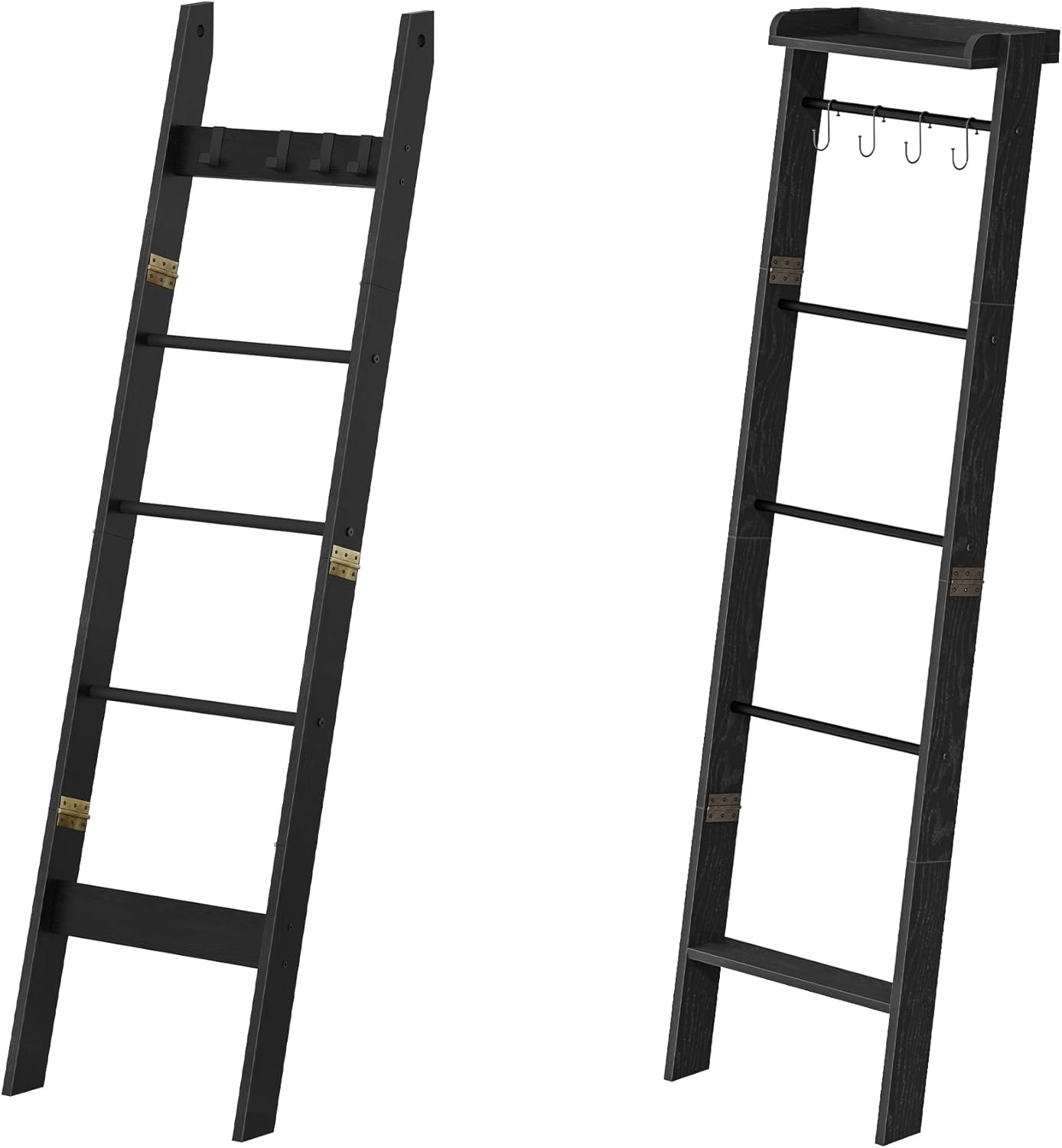 Blanket Ladder Shelf for Living Room BR02104BBR35804B
