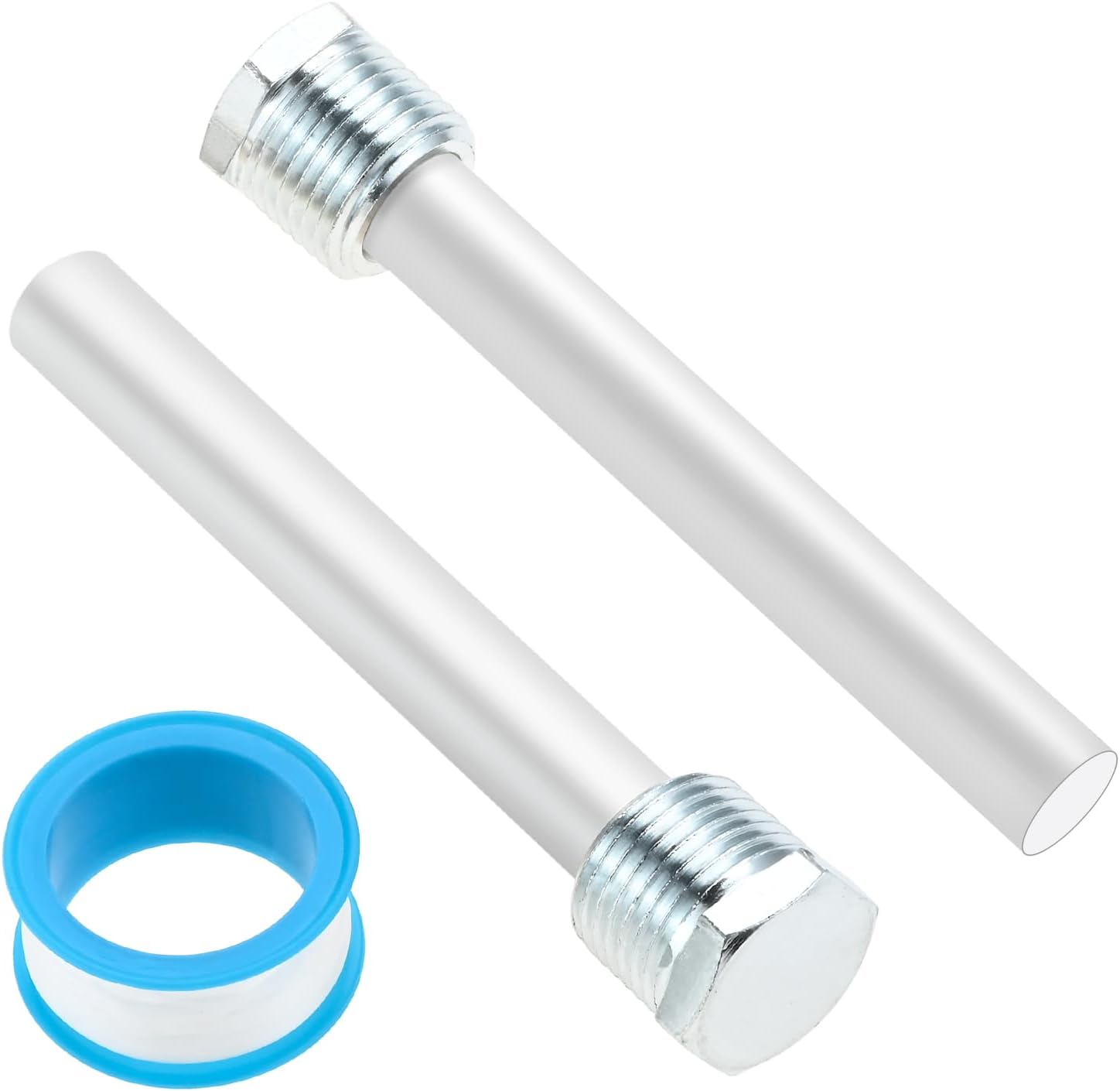2Pcs RV Water Heater Anode Rod 4.5"L x 1/2"NPT Compatible with Atwood Water Heater Parts,Fit for RV, Camper and Trailer anode rod for hot water heater 11553