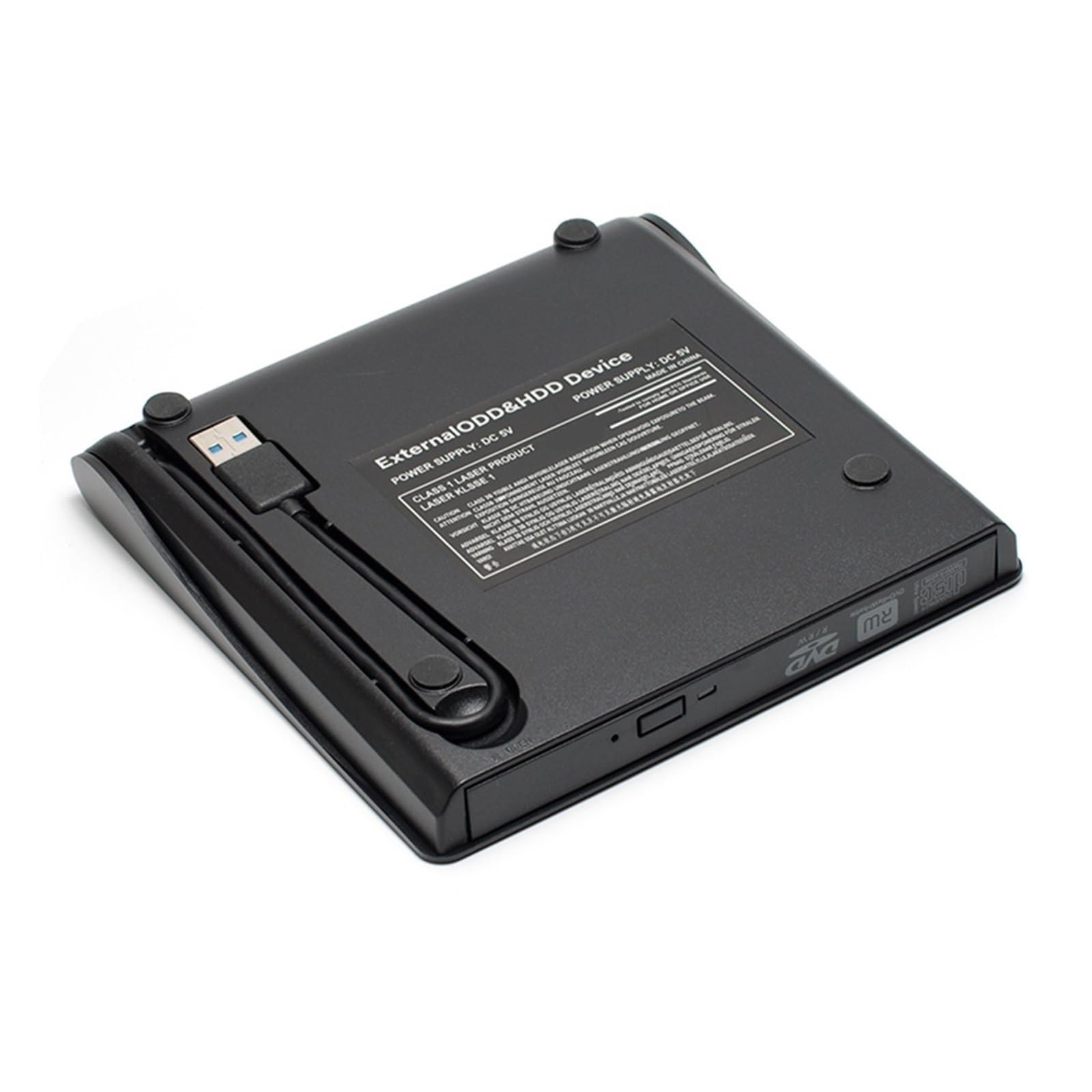 USB 3.0 DVD-ROM CD-ROM CD-RW DVD-R CD-R DVD-RW Nagrywarka DVD CD Czytnik Odtwarzacz Zewnętrzny Napęd Optyczny Do PC Laptop